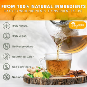 TOG999 Anti-Inflammaheb tea bag with peppermint leaves for freshness