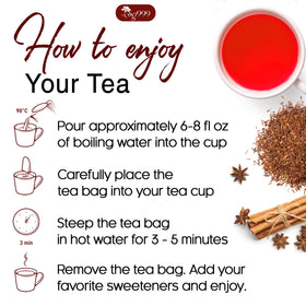 TOG999 tea bags designed for busy lifestyles and ease of use