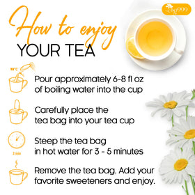 TOG999 easy brew setup for quick, soothing moments with tea bags.