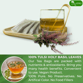 TOG999 dried holy basil leaves hand-picked for flavor.