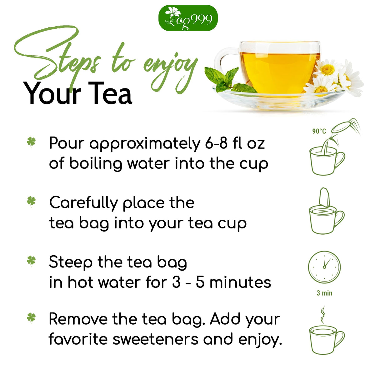 Eco-friendly farm-to-cup journey with TOG999 tea.