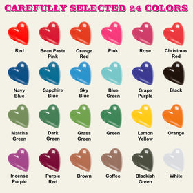 Togcolr fondant dyes for smooth blends and precise cake details.