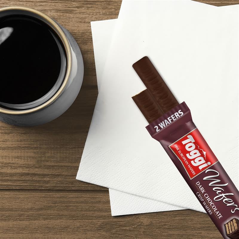Toggi Wafers Individually Wrapped for Fresher, portable snacking.
