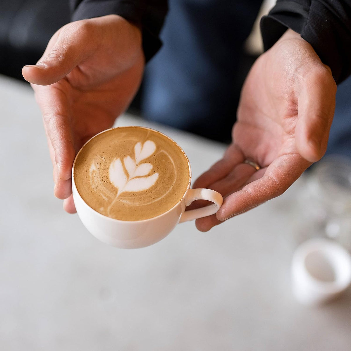 Tokyo Coffee Organic Blend packaging close-up underlines premium organic sourcing