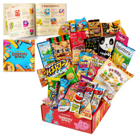 TOKYOTREAT box front view with a colorful mix of snacks for gifting.