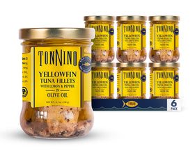 Tonnino glass jar preserves freshness and nutrients