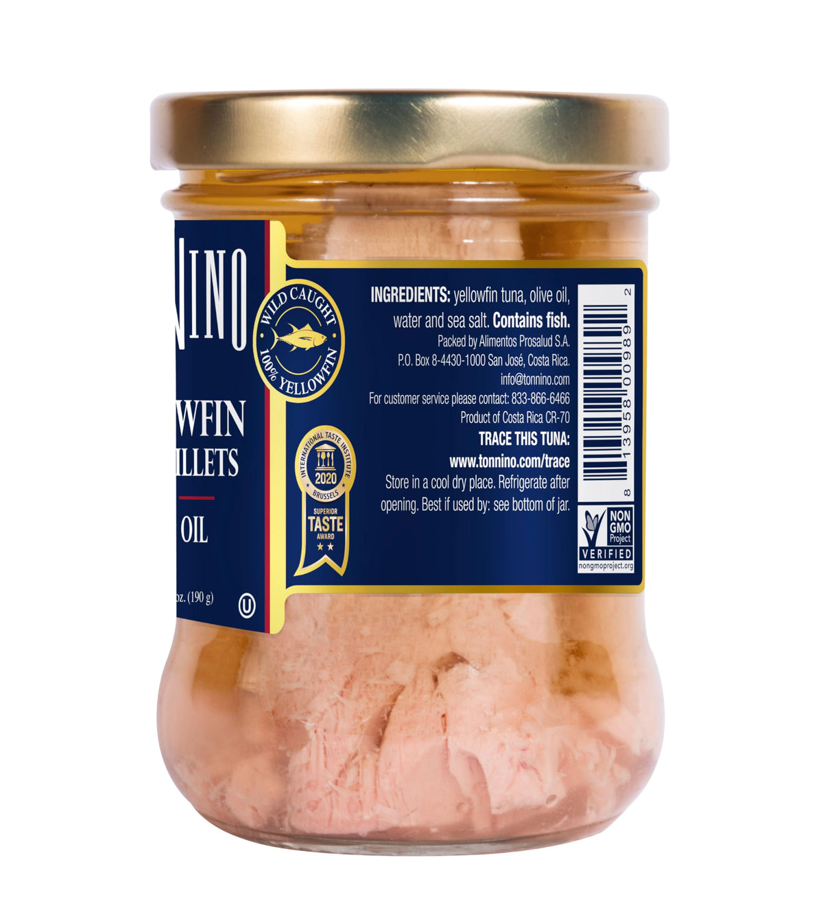 Tonnino Yellowfin Tuna salad bowl shows vibrant, protein-packed meal.