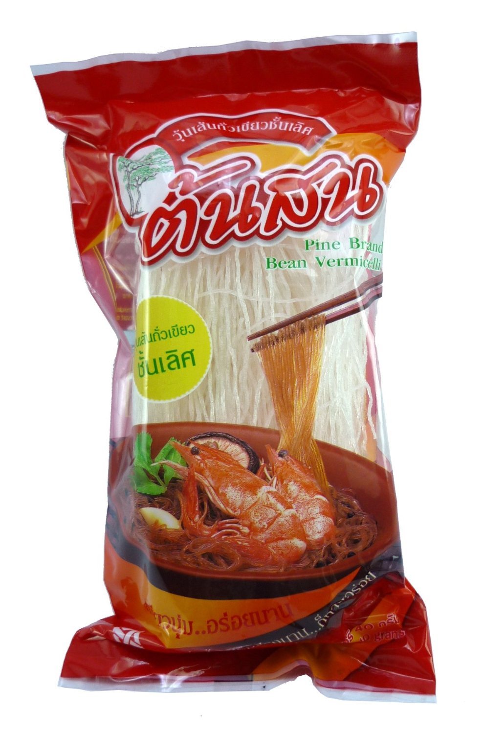 Tonson bean thread noodles 10-pack 40g each, versatile glass noodles for quick meals.