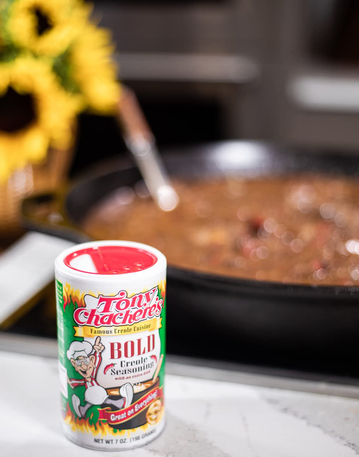 Tony Chachere's ready-to-use dish idea demonstrates how seasoning elevates weeknight meals