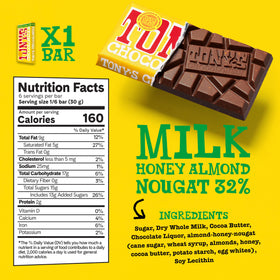 Tony’s Chocolonely milk chocolate caramel sea salt bar with salty-sweet bite