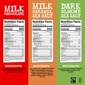 Milk chocolate nougat bar image offering chewy bite and smooth creaminess