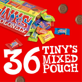 Tony’s Chocolonely Tiny Tony variety pack coins, perfect for on-the-go snacking.