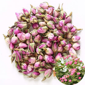 TooGet pink rose buds for tea, offering delicate aroma and flavor