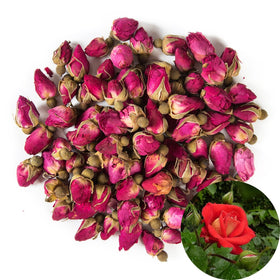 TooGet red rose buds for culinary teas and blends