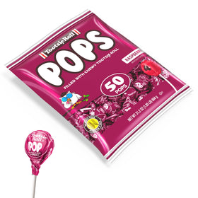 Tootsie Pops chocolatey center close-up, creamy center promise
