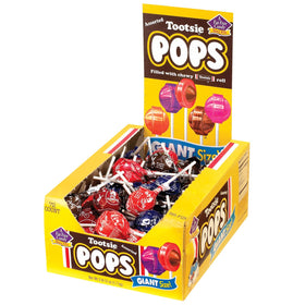Tootsie Pops classic flavor assortment with colorful candy shells for snacking.