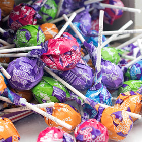 Tootsie Pops peanut-free gluten-free label, great for allergy-conscious snacking