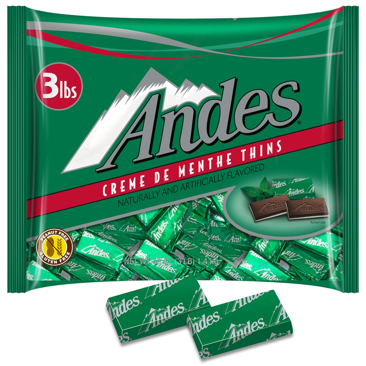 Andes Crème de Menthe Thin Mints pack ready for sharing and gifting