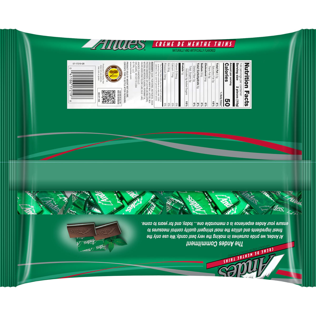 Andes Mints 3 lb bulk bag ideal for parties and dessert tables
