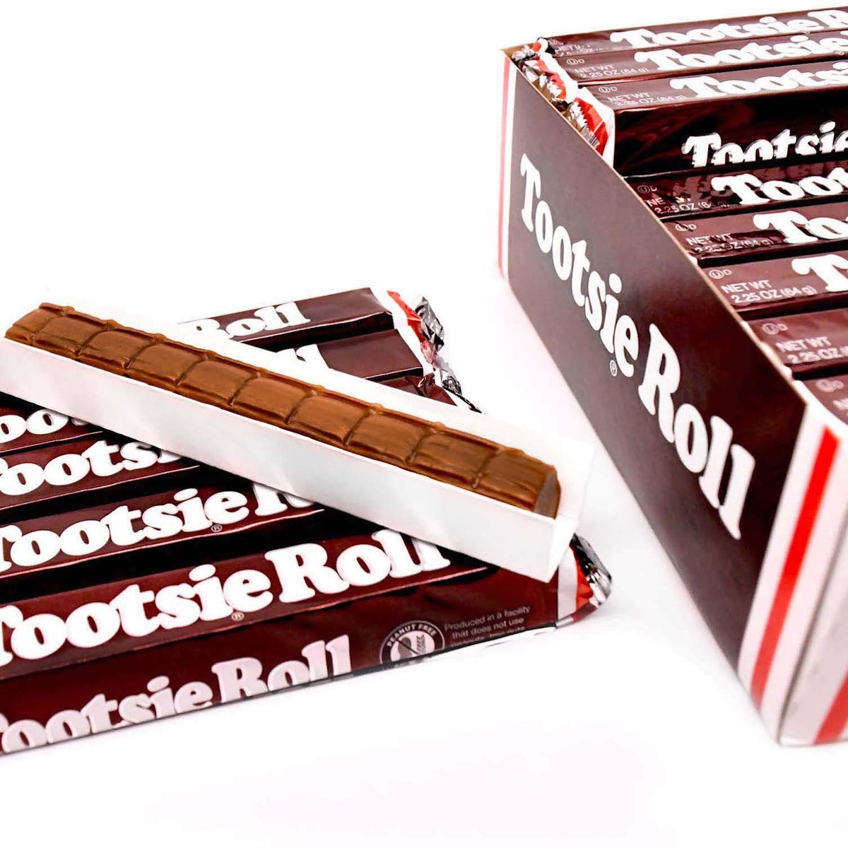 Individually wrapped Tootsie Roll Bars for easy party favors.