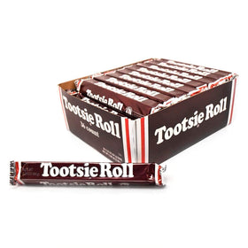 Tootsie Roll Bars original 2.25oz pack, convenient for snacking.