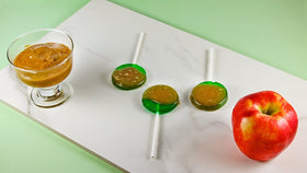 Tootsie Roll caramel apple pops bag close-up, ready for vending or grab-and-go snacking