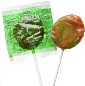 Tootsie Roll Caramel Apple Pops close-up of chocolate caramel candy coating, emphasizing rich flavor notes