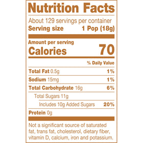Tootsie Roll Caramel Apple Pops 5 lb bag: long-lasting treat for gatherings and customer giveaways.