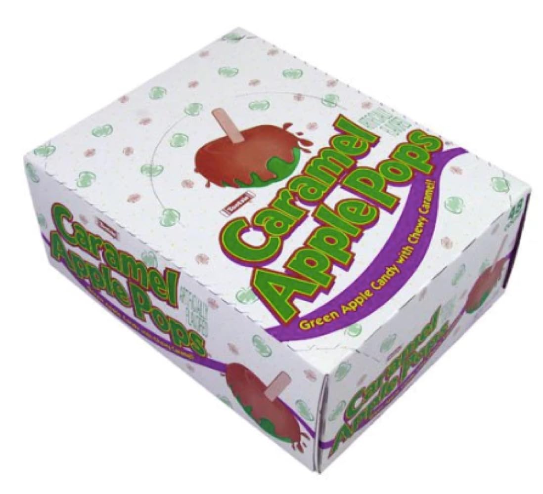 Tootsie Roll Caramel Apple Pops pack image ready for sharing at celebrations
