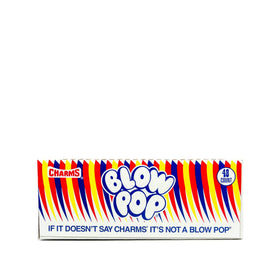 Tootsie Roll Charms Blow Pop dual-treat package, perfect for sharing at parties.
