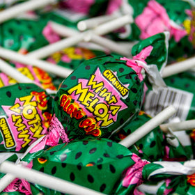 Tootsie Roll Charms Blow Pop What-A-Melon 48-count box, convenient bulk snack option