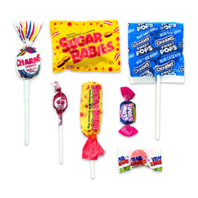 Tootsie Roll Charms Carnival Blow Pops ready for dessert, parties, or gifting.