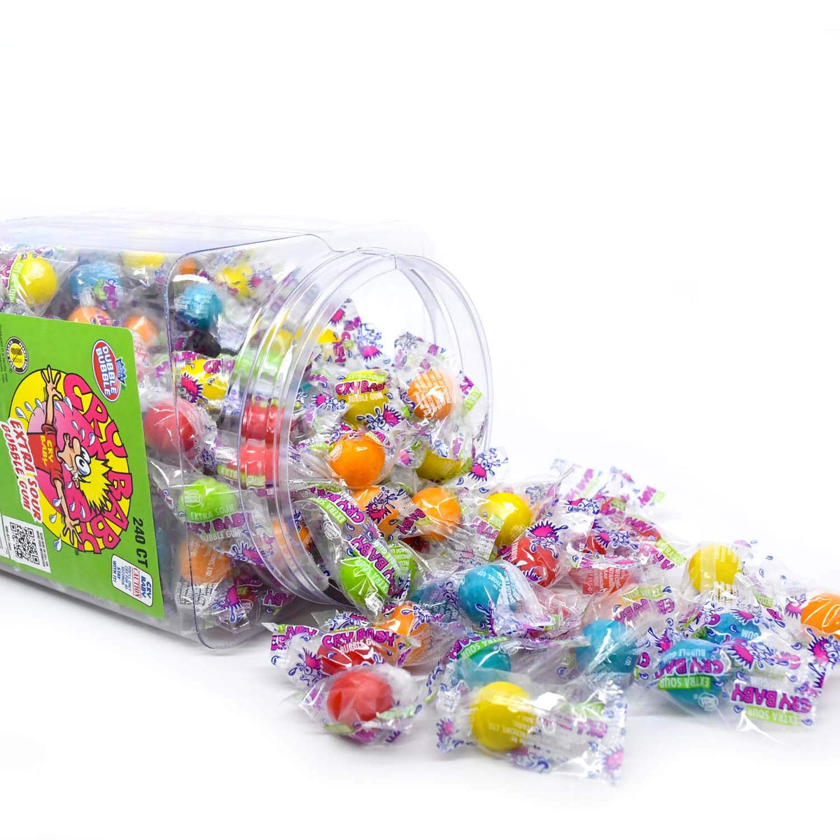 Tootsie Roll Cry Baby Extra Sour Gum sharing bag illustrating party-friendly chewy fun.