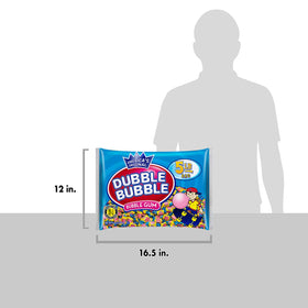 Retro bulk bag showcases classic twist-wrap gum for events, gifts, and stocking stuffers.