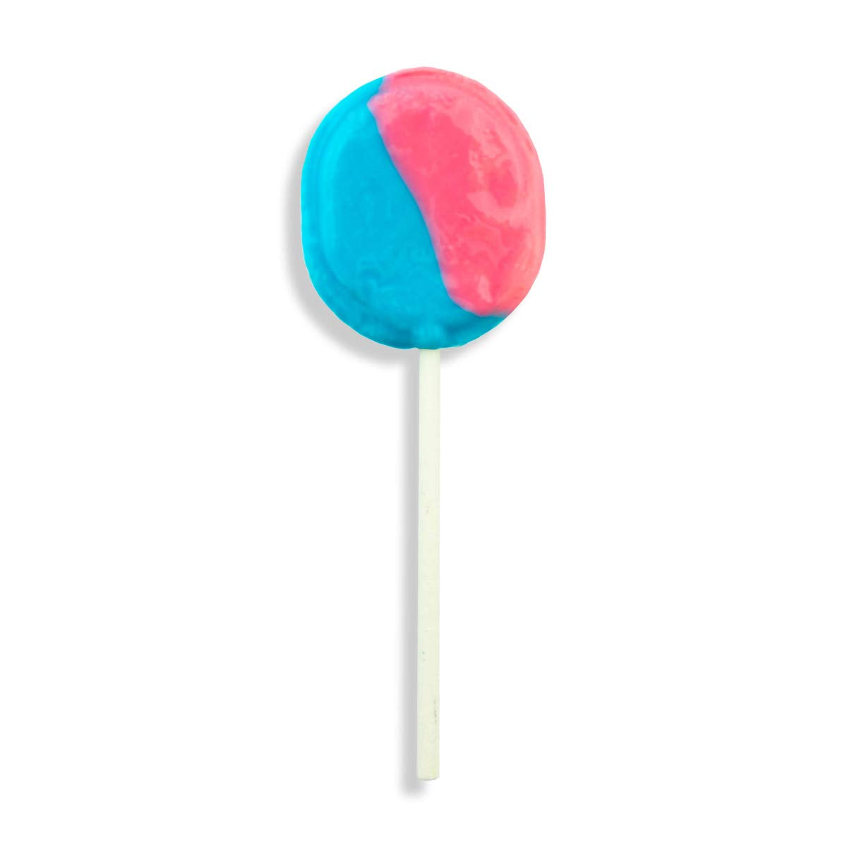 Tootsie Roll Fluffy Stuff pops on shelf display, colorful carnival treat for celebrations.