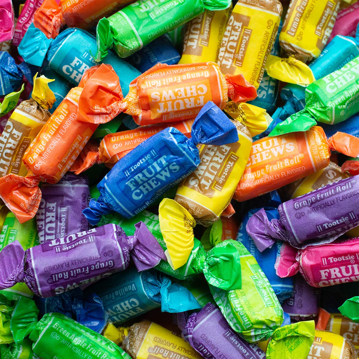 Tootsie Roll Fruit Chews mega flavors for movie nights and office treat jars