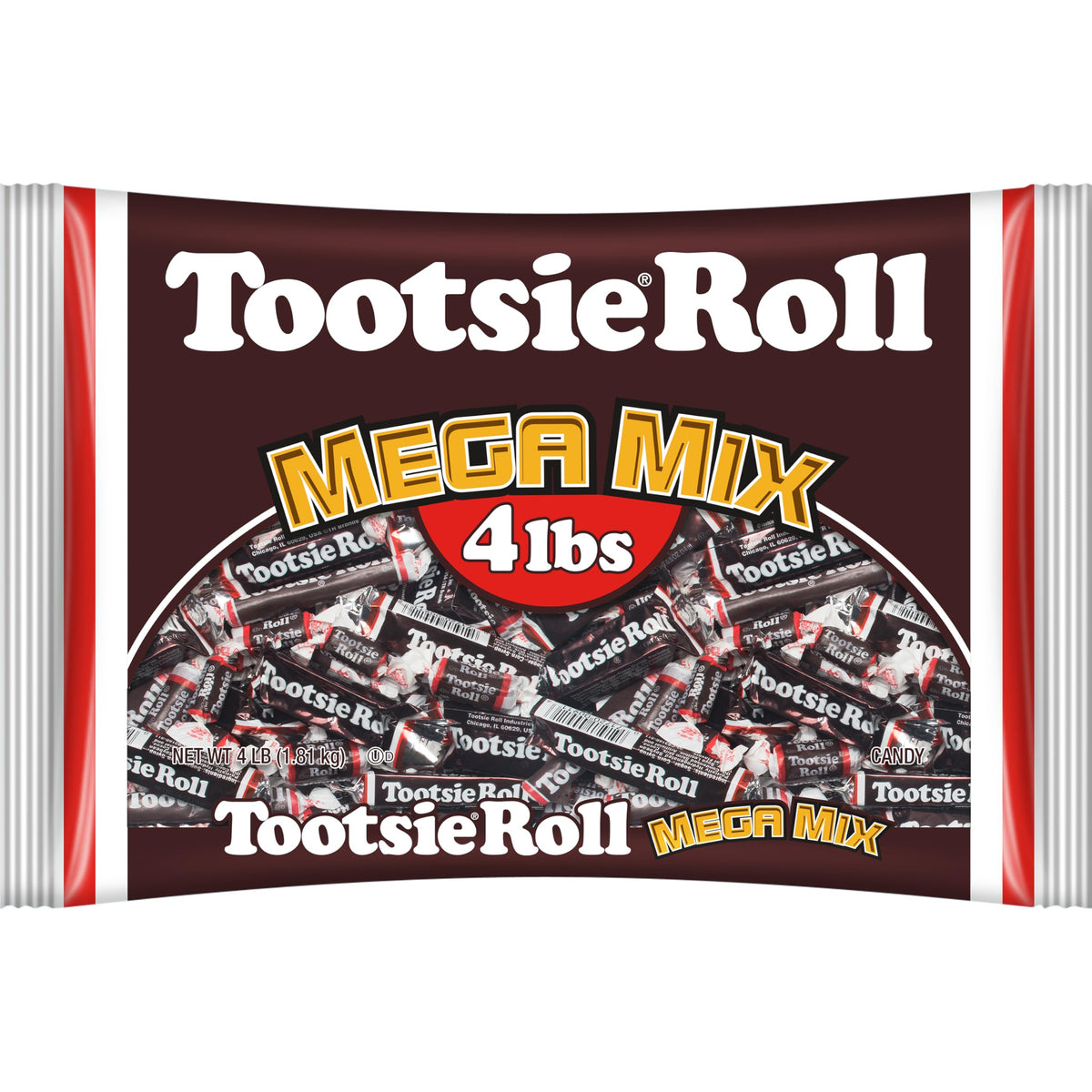 Tootsie Roll Mega Mix assorted shapes for tasting variety