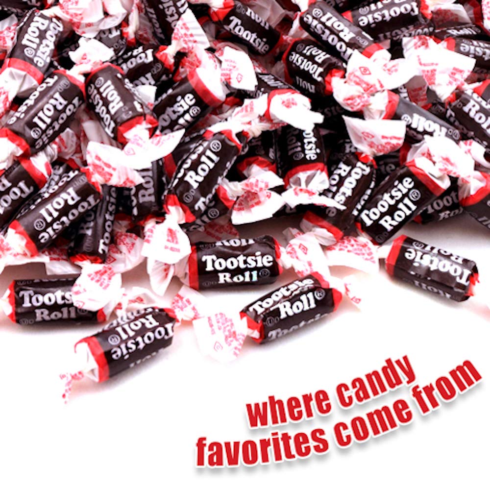 Tootsie Roll Midgees resealable bag ready for sharing at events.