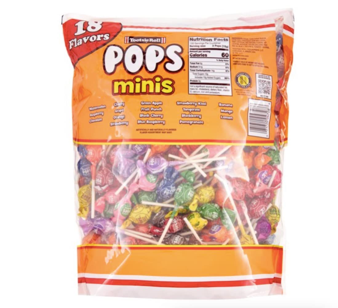 Assorted flavors close-up highlights classic cherry, orange, and lemon options for on-the-go snacking