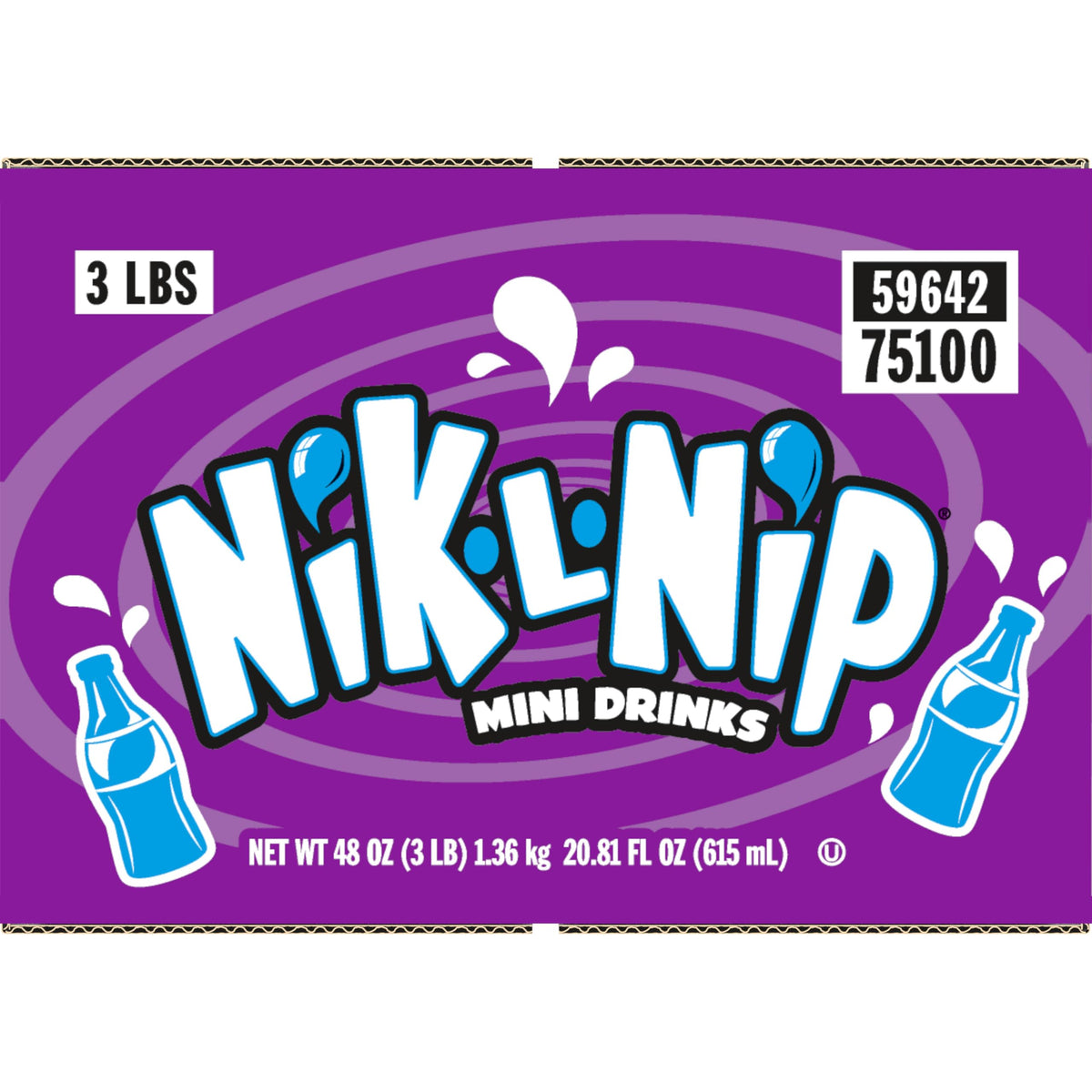 Nik-L-Nip bulk box packaging ready for candy buffets and events