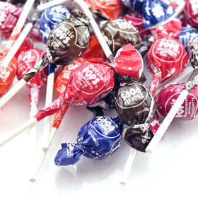 Tootsie Roll Pops Minis grape flavor, colorful treat for picnics.