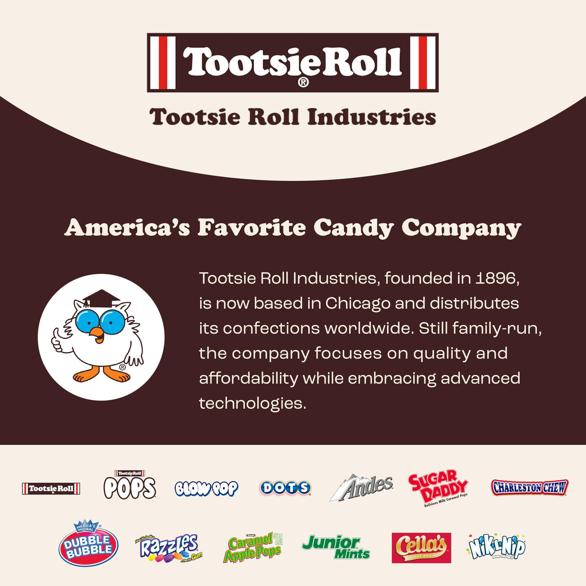Tootsie snack bars convenient party favors with bite-sized sweetness