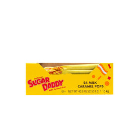 Tootsie Roll Sugar Daddies 24-count pack arranged for convenient snacking