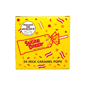 Tootsie Roll Sugar Daddies individually wrapped caramel lollipop for mess-free sharing