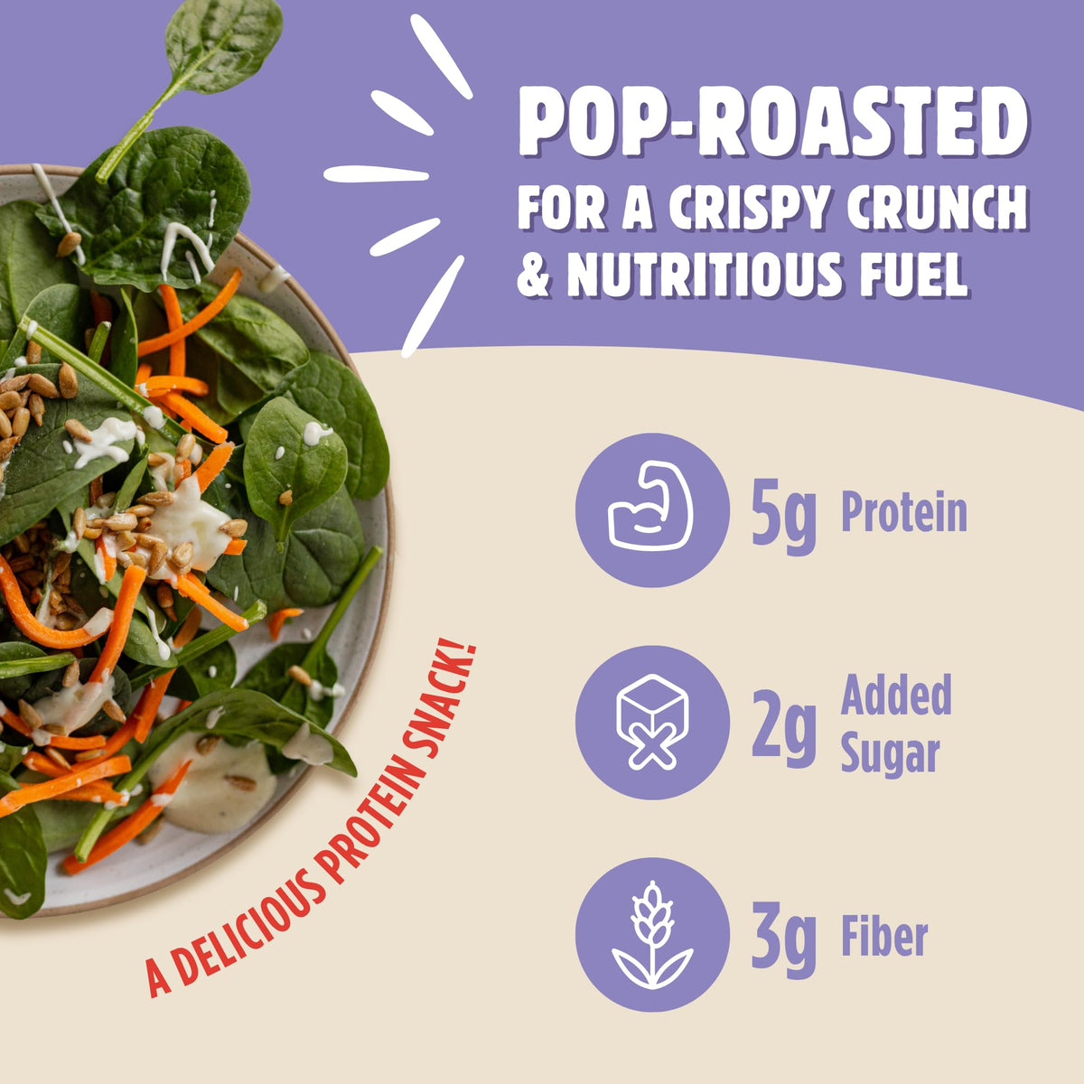Top Fox plant-based protein boost in every serving for keto and vegan diets