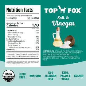Top Fox pumpkin seeds in a desk setup for easy fueling