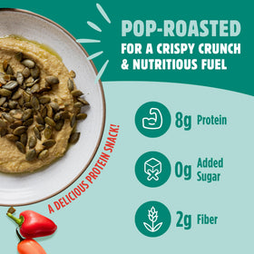 Top Fox seeds sprinkled on a bowl for a protein-rich topping