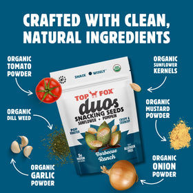 Top Fox snack pack on-the-go – convenient, gluten-free option for meals.