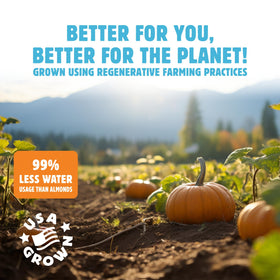 Top Fox Snacks regenerative farming pumpkin seeds support soil health and biodiversity.