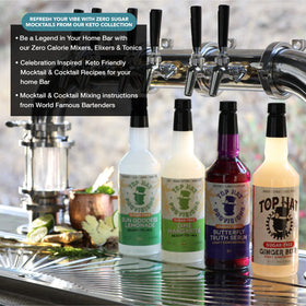 Top Hat Provisions Butterfly Truth Serum dessert application reveals blue hue accent in sweets.